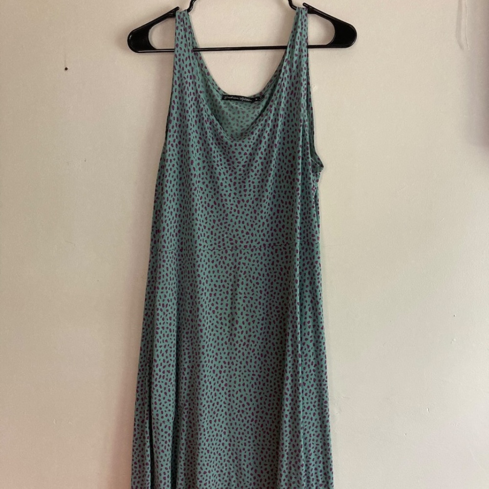 Gudrun Sjoden Knit Dripp Tank Dress